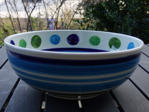 Schüssel, blau/grün