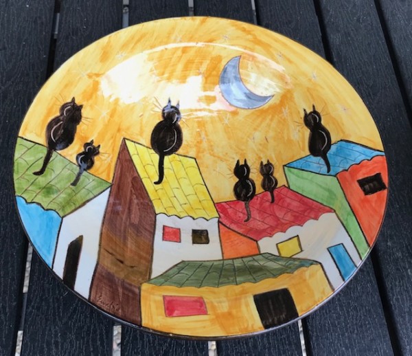 Dekoteller, Obstschale