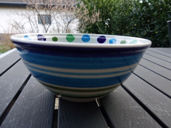 Schüssel, blau/grün